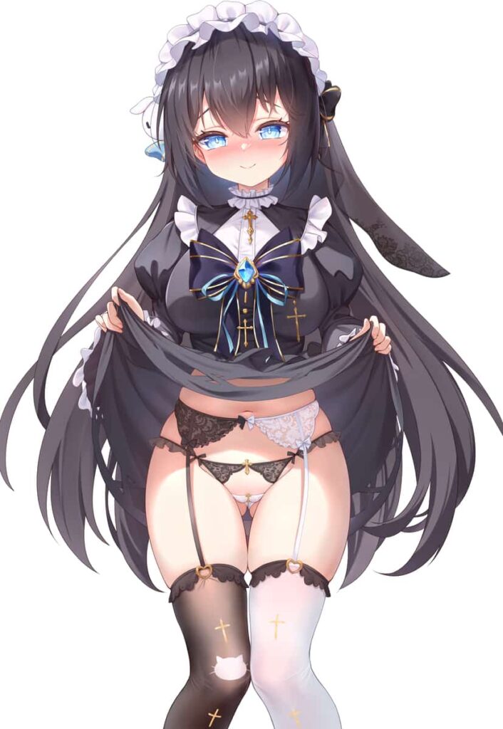ガーターベルトでエロさ倍増の二次エロ画像まとめ 10枚目