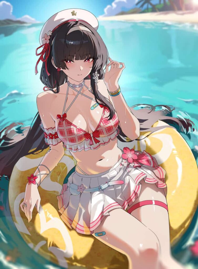 夏だ！水着だ!!おっぱいだ!!!エロすぎ美少女の水着イラストまとめ5 18枚目