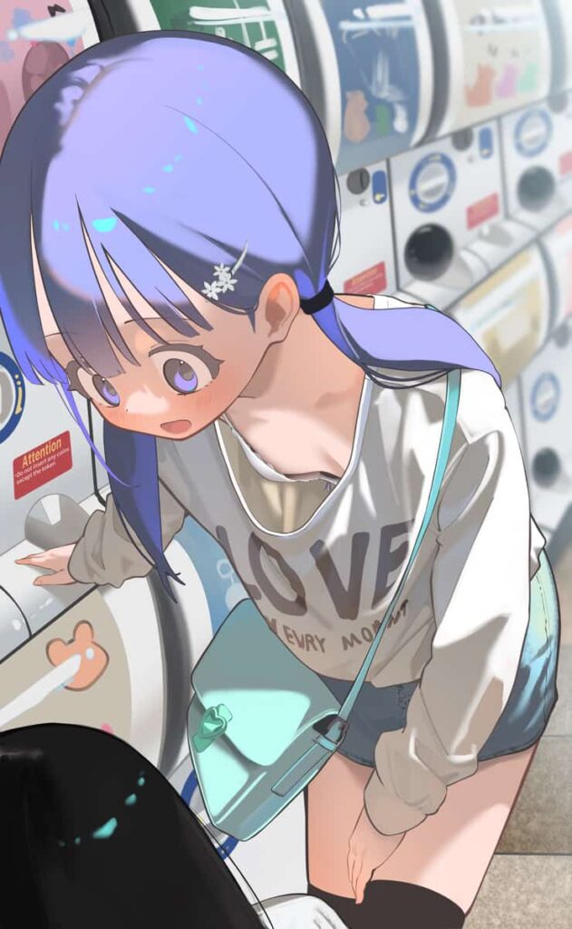 ふとした時の胸チラが一番脳汁出る二次エロ画像まとめ 12枚目