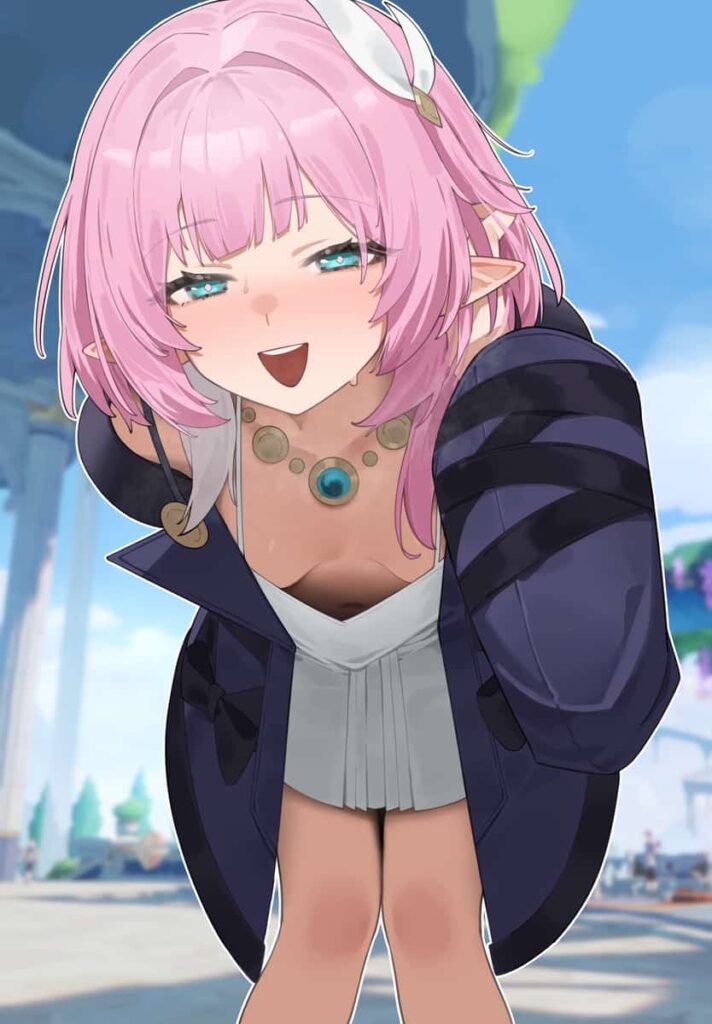 ふとした時の胸チラが一番脳汁出る二次エロ画像まとめ 14枚目