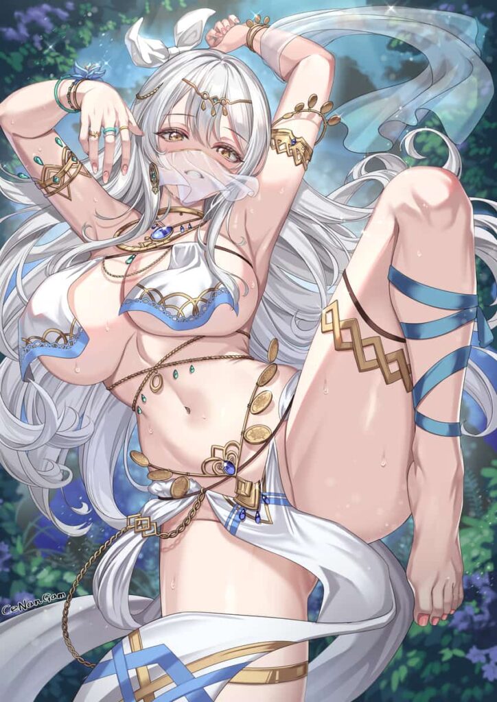 踊り子衣装でエッロいイラストまとめ 1枚目