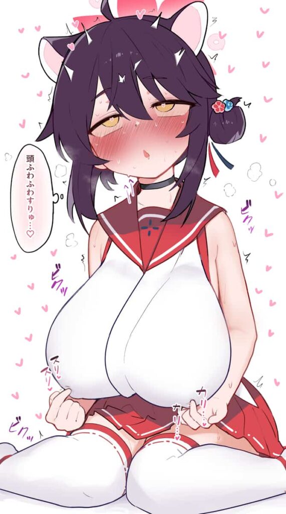 乳首を弄って気持ちよく自慰しちゃう女の子のエロ画像まとめ3 19枚目