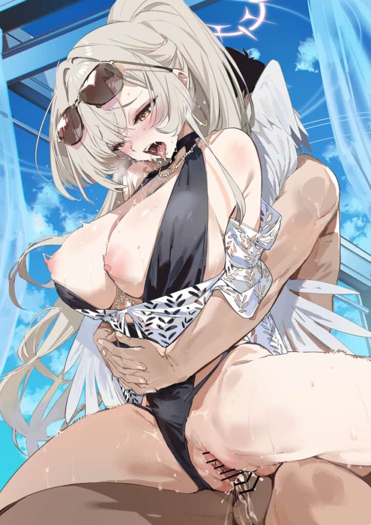 夏、海辺の太陽の下で。人目も気にせずハメちゃう水着青姦二次エロ画像まとめ2