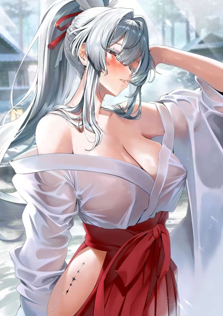 鳴潮　緋雪の上品な感じなのにドスケベボディでたまらない二次エロ画像まとめ 16枚目