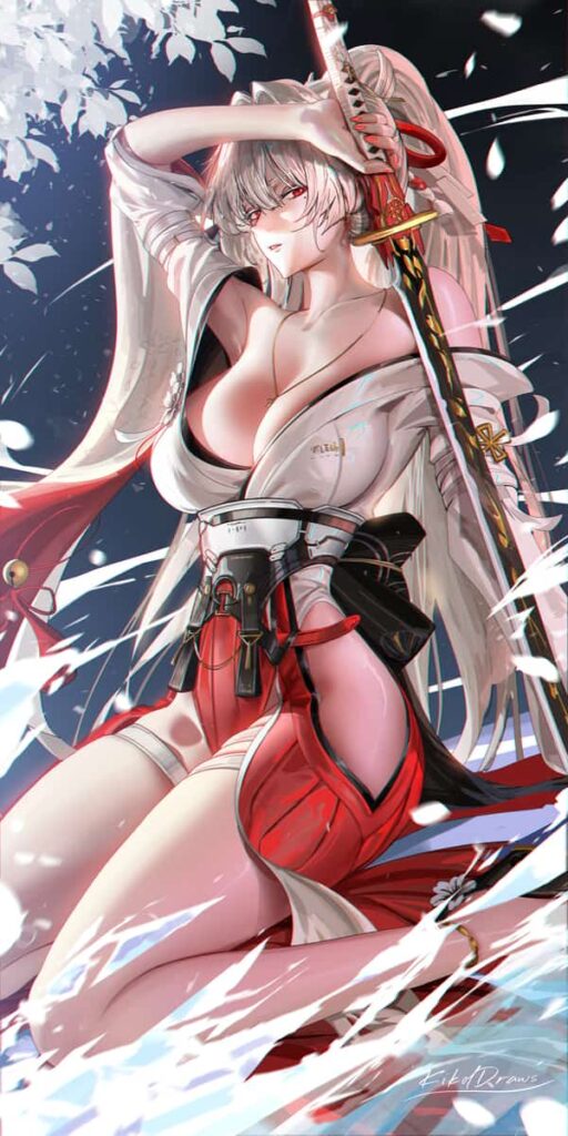 鳴潮　緋雪の上品な感じなのにドスケベボディでたまらない二次エロ画像まとめ 23枚目
