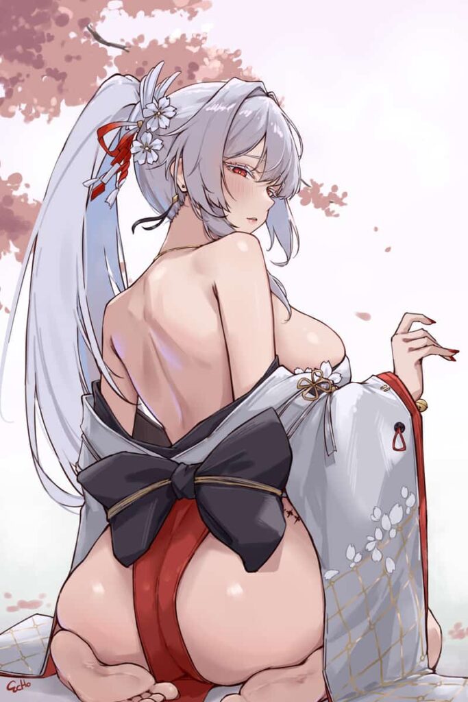 鳴潮　緋雪の上品な感じなのにドスケベボディでたまらない二次エロ画像まとめ 20枚目