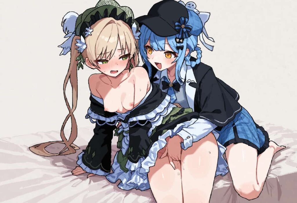 まのさば百合エロ画像【魔法少女ノ魔女裁判】 13枚目