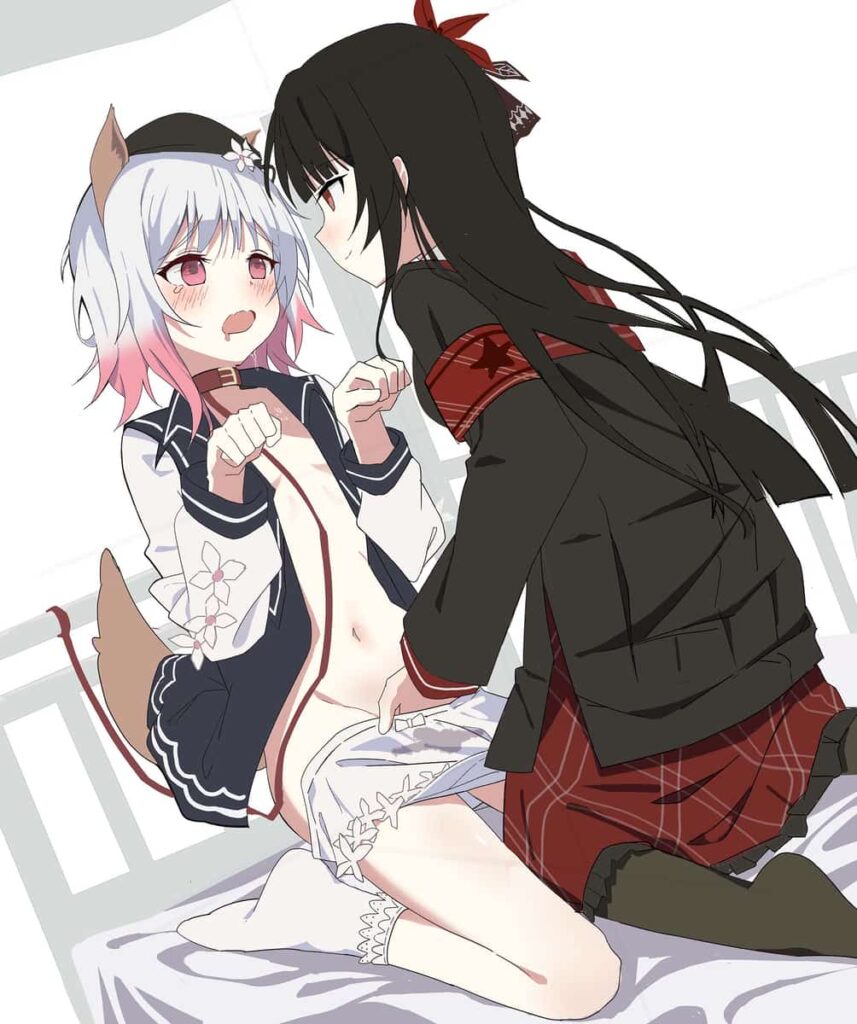 まのさば百合エロ画像【魔法少女ノ魔女裁判】 15枚目