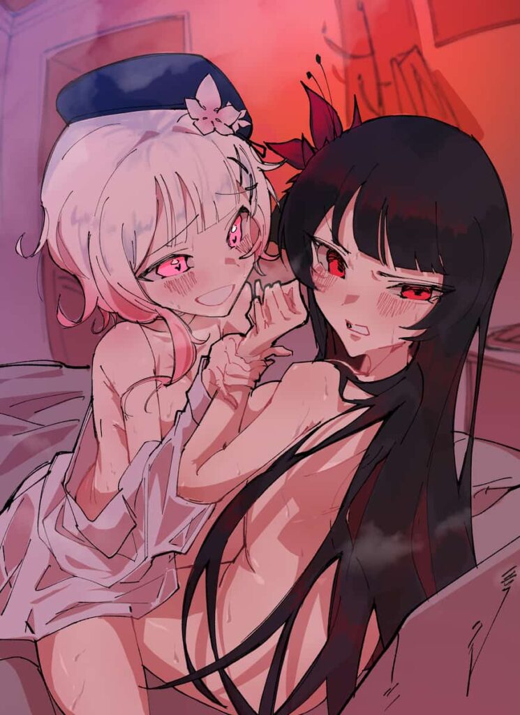 まのさば百合エロ画像【魔法少女ノ魔女裁判】 4枚目