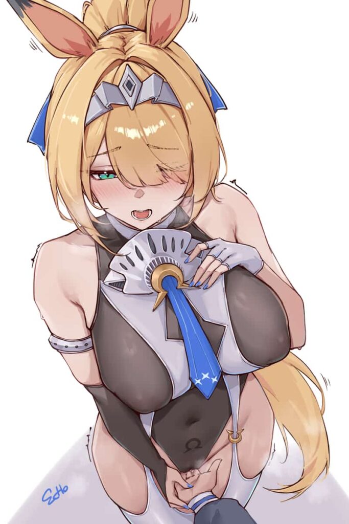 ゼンゼロ　シグリッドが女騎士なのにエロすぎる画像まとめ 4枚目