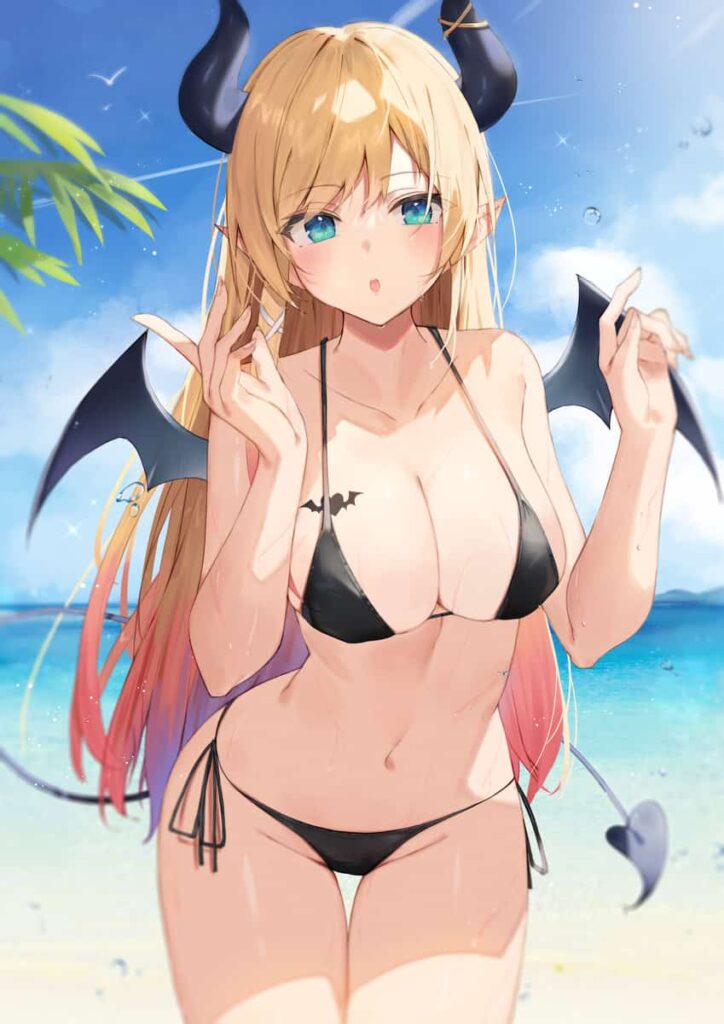 Vtuberの魅惑の水着エロ画像まとめ4 19枚目