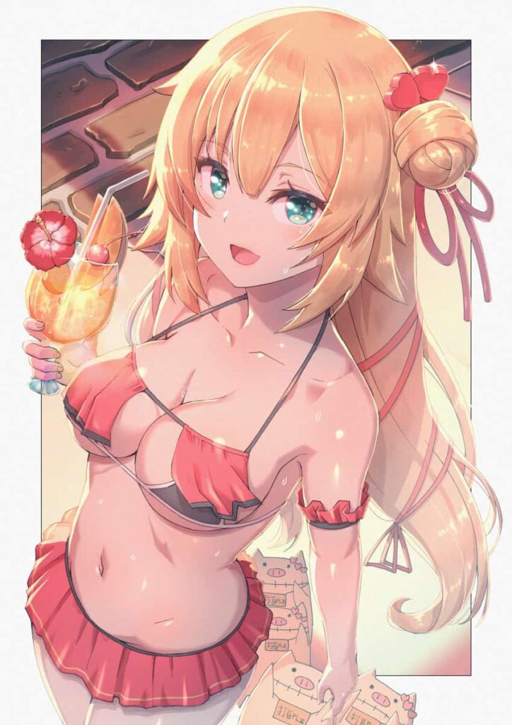 Vtuberの魅惑の水着エロ画像まとめ1 23枚目