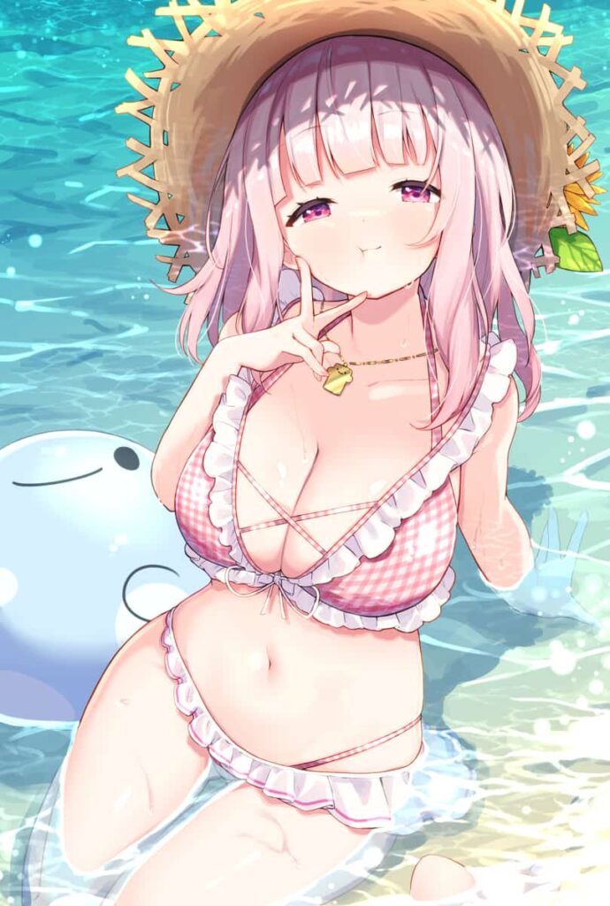 Vtuberの魅惑の水着エロ画像まとめ5 2枚目