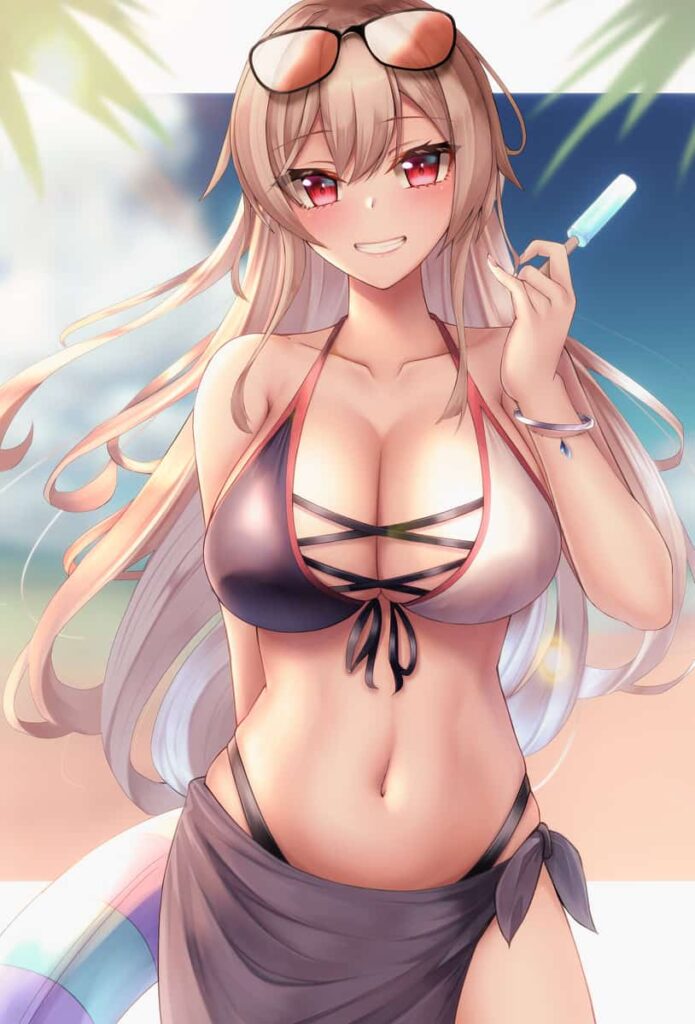 Vtuberの魅惑の水着エロ画像まとめ1 8枚目