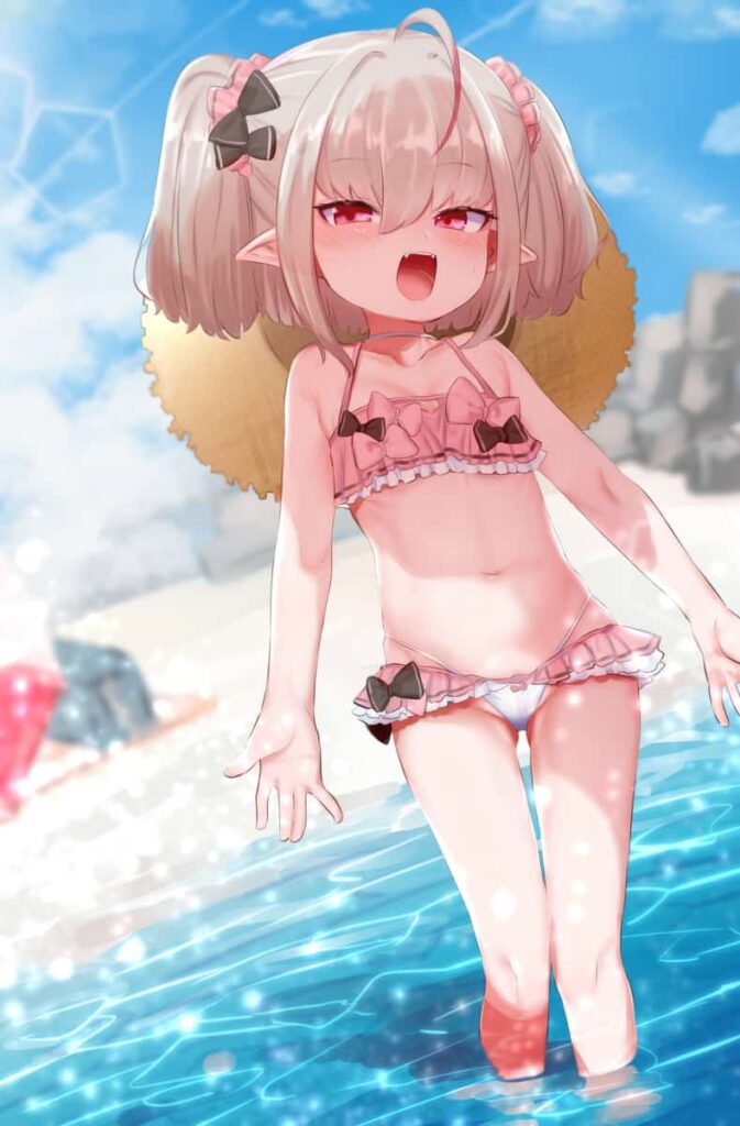 Vtuberの魅惑の水着エロ画像まとめ1 14枚目