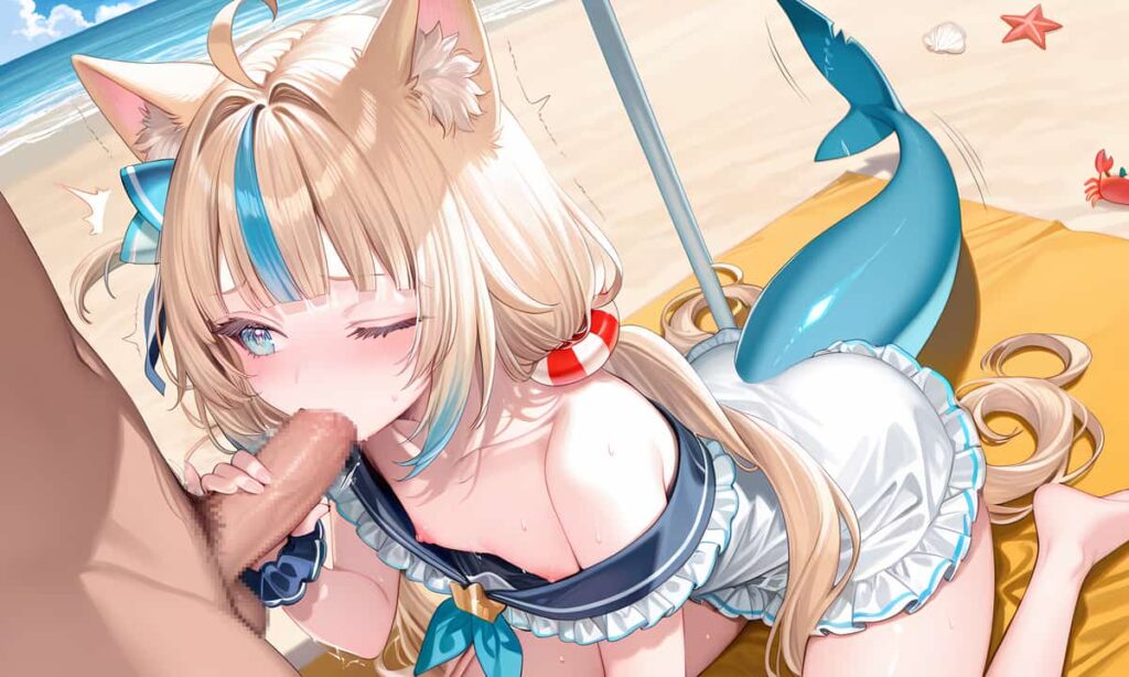 Vtuberの魅惑の水着エロ画像まとめ2 1枚目