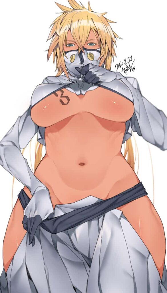 BLEACH ティア・ハリベルの下乳腹筋がエグいエロ画像まとめ