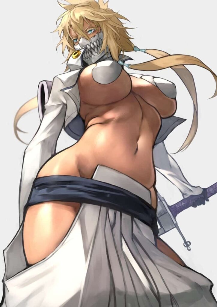 　BLEACH　ティア・ハリベルの下乳腹筋がエグいエロ画像まとめ 10枚目