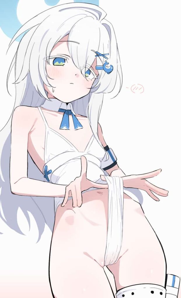ブルアカ　サユリのうすほそボディがたまらない二次エロ画像まとめ 16枚目