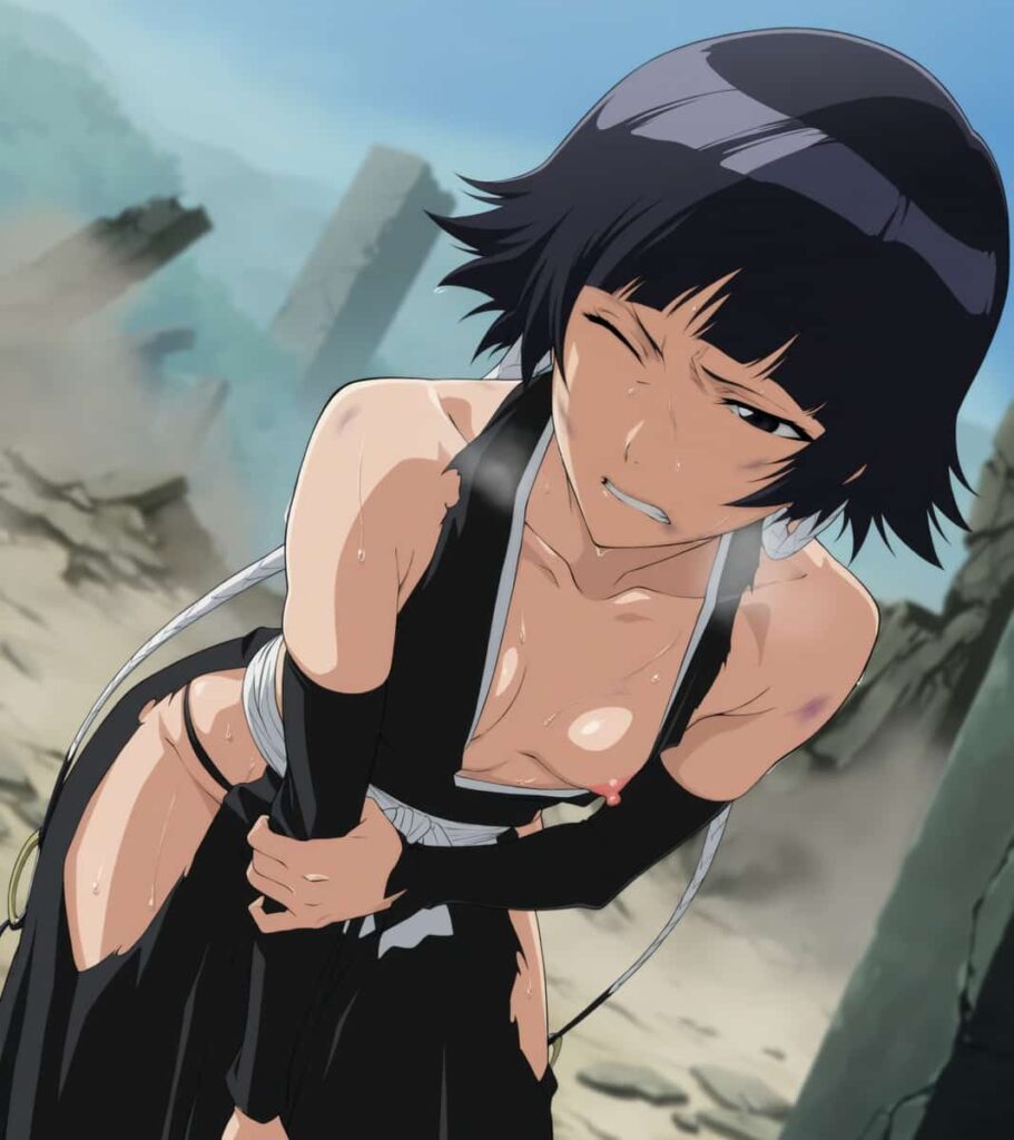 BLEACH　砕蜂の横乳に興奮する二次エロ画像まとめ 18枚目