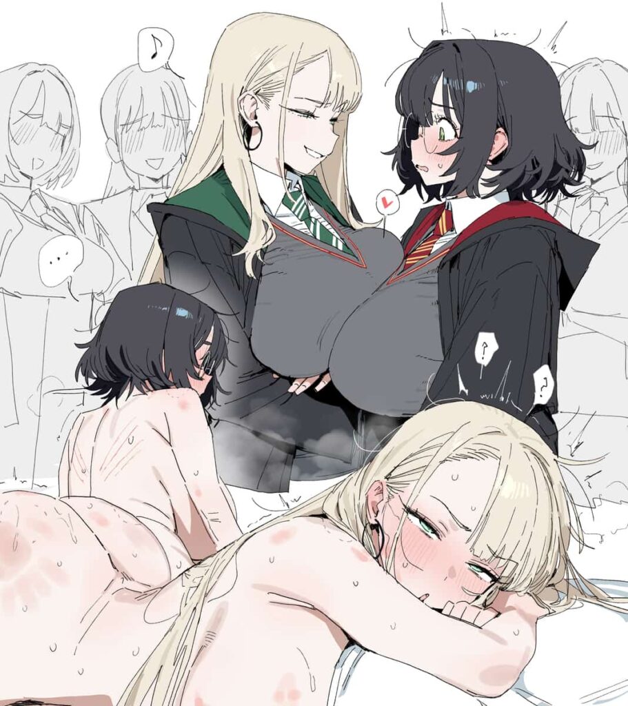 女体化マルフォイが案外エロいイラストまとめ 7枚目